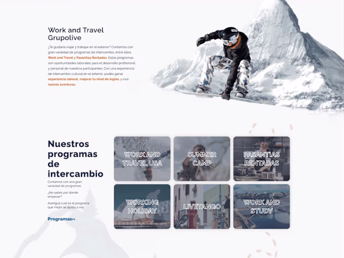 Grupolive Website and Digital Marketing