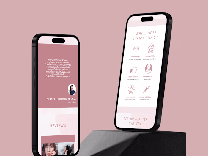 CHANYA CLINIC WEBSITE