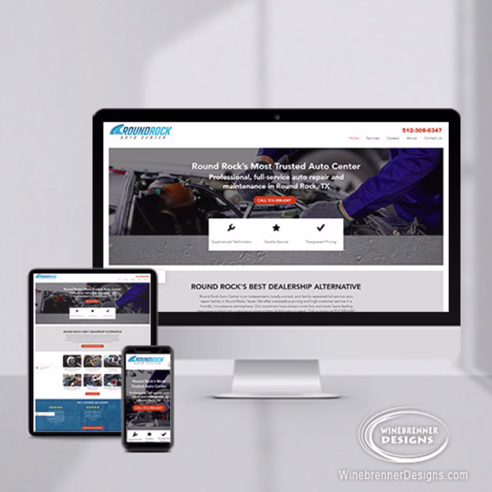 Round Rock Auto Center | Auto Repair Center Website