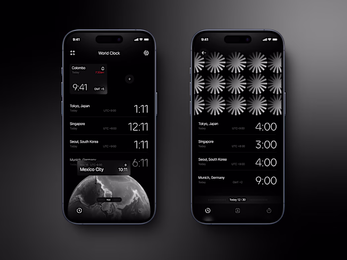 World Clock iOS