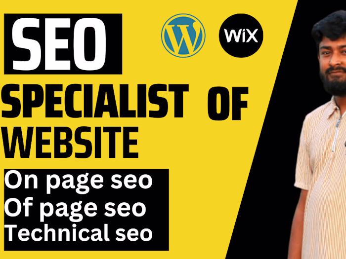 I will be your website SEO specialist for Google's ranking