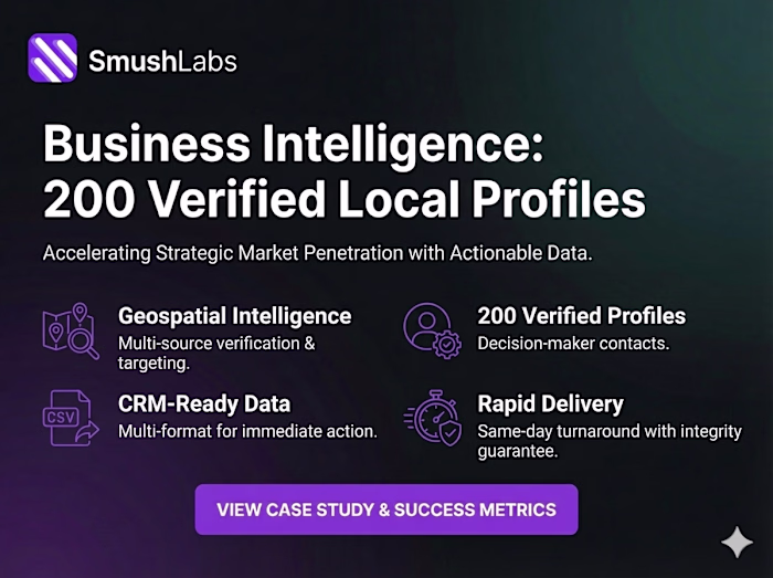 Business Intelligence Brief: 200 Verified Local Service Profiles