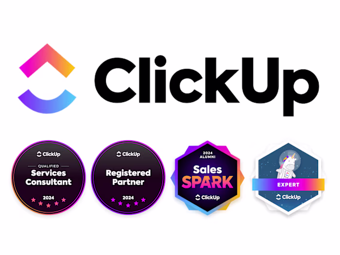 Scalable & Automated System by Clickup Expert, Solutions Partner