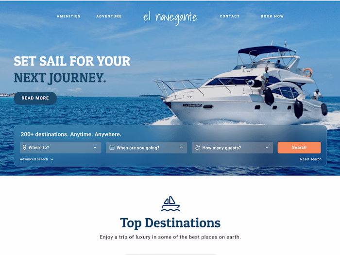 "El Navegante" Yacht (Concept)