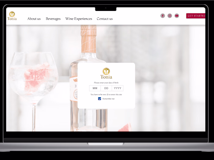 An Exquisite Online Liquor Experience on Behance