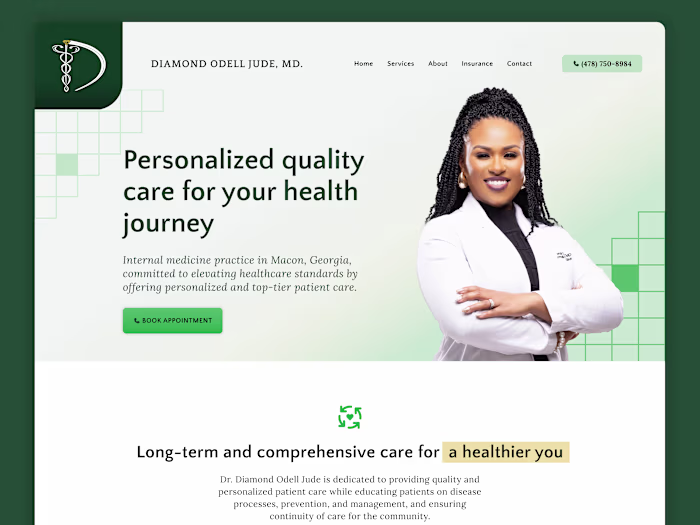 Accessible Medical Website