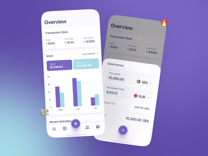 Designing an iOS App for Fintech Solutions.