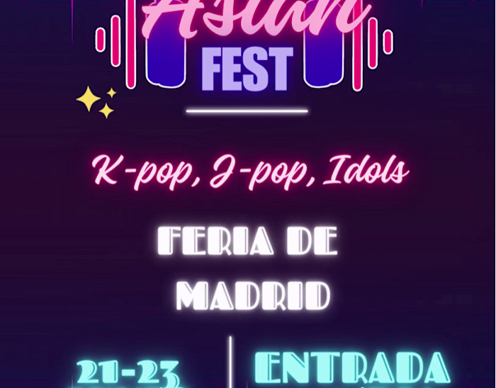 Póster Festival de Música Asian Fest