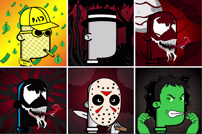 Crypto NFT Illustration