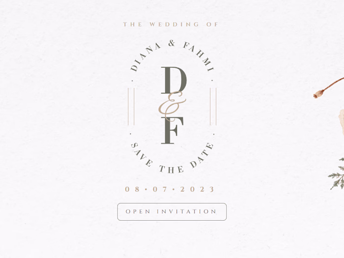 Wedding Invitation website