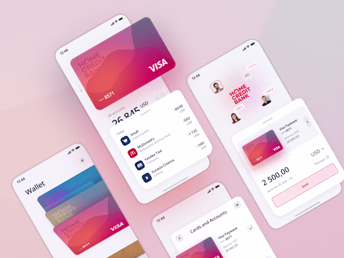 Design App for Home Credit Bank 