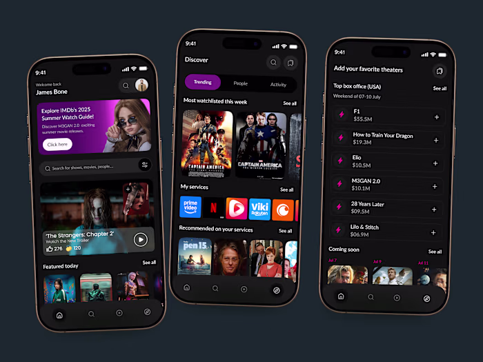 AI Movie Streaming Mobile App