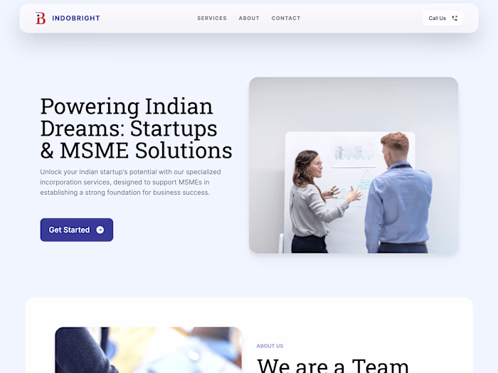 Indobright - Website