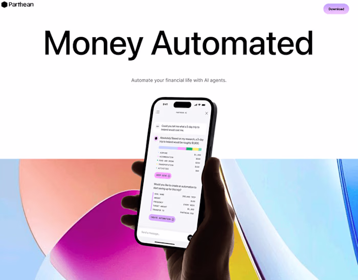 Fin-Tech App Landing Page
