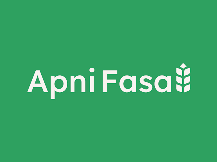 Apni Fasal Branding + Logo Design