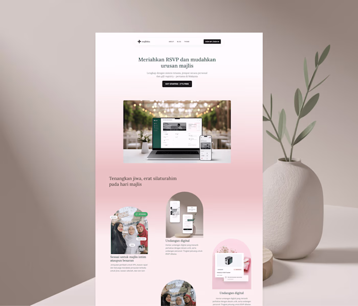 Majlisku · UI UX & Branding