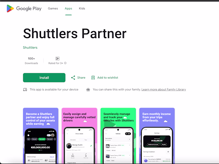 Shuttlers Partner - Apps on Google Play