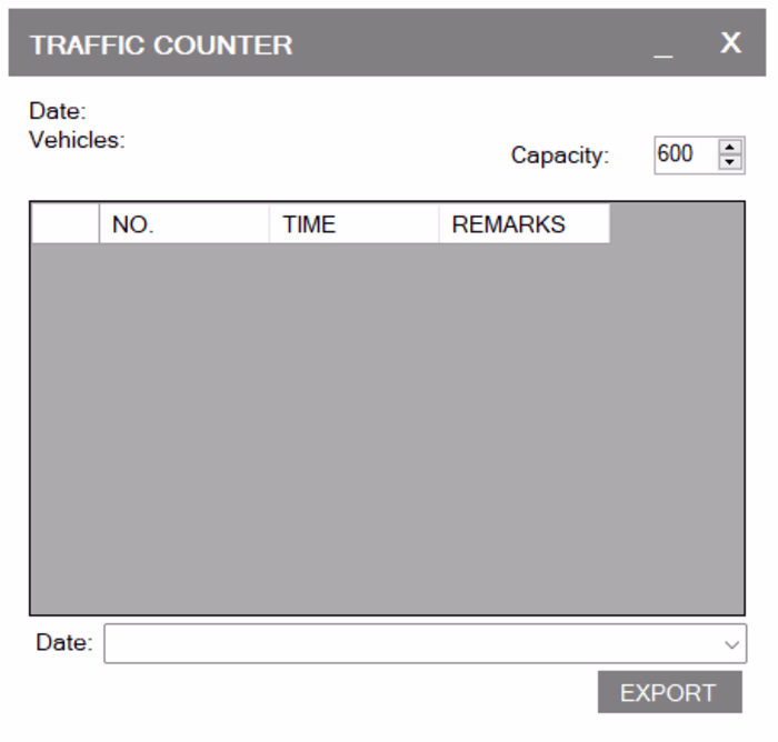 Traffic Counter