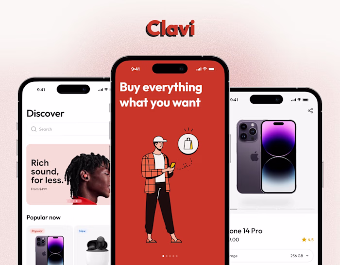 Clavi - Online shop