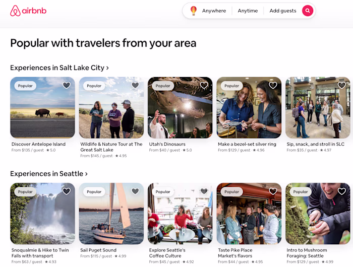 Copywriting for Airbnb Experiences 