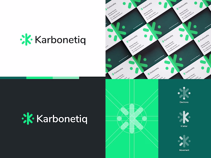 Brand identity for a startup that removes carbon 