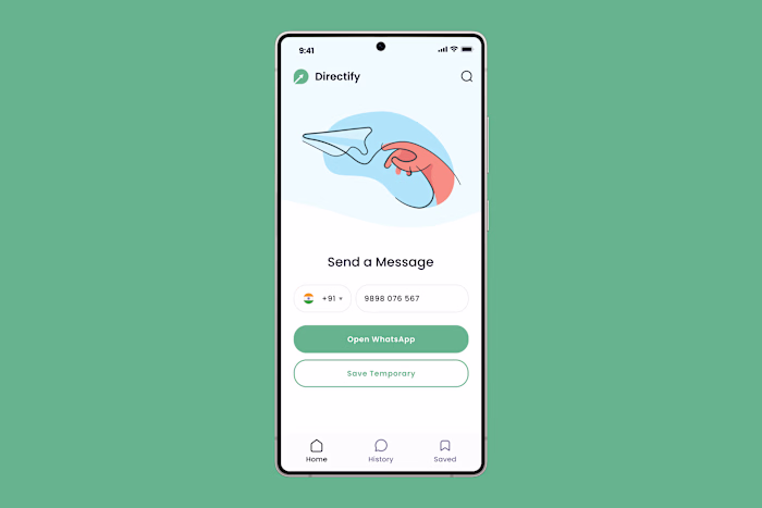 Made this app five years ago to message on WhatsApp without ...