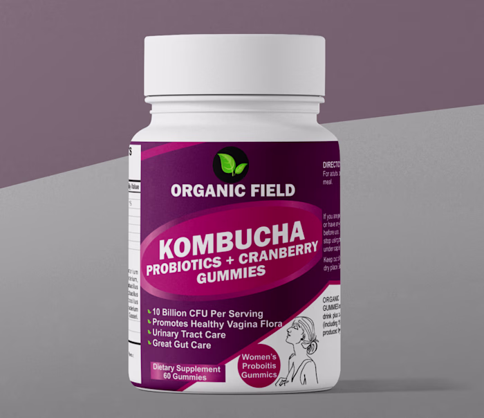 Organic Field - Supplement Label Design