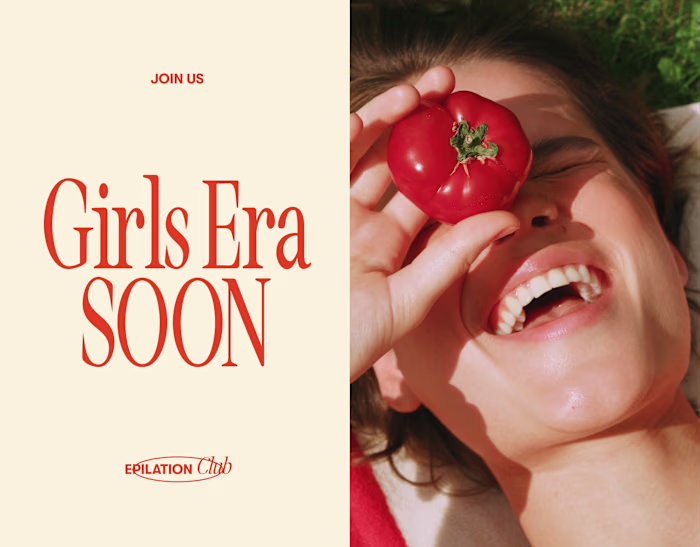 GIRLS DON'T CRY Epilation Studio / Branding