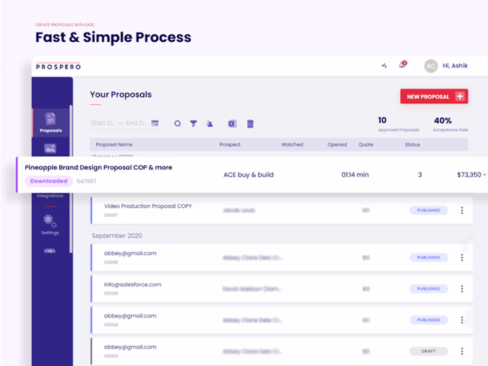 Prospero UX Redesign for Enhanced User Experience