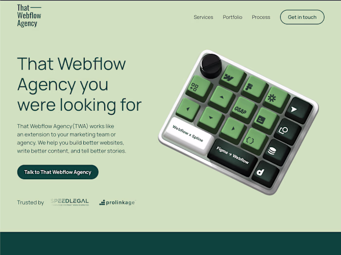 That Webflow Agency