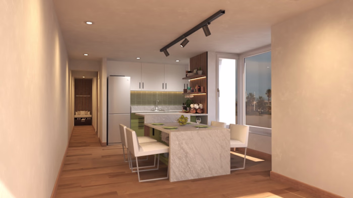 Reñaca Apartment | Interior Design & Architectural Visualization
