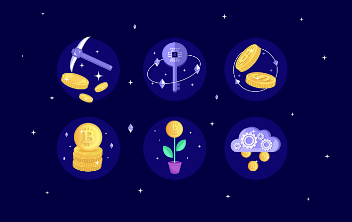 Cryptocurrency Icons :: Behance