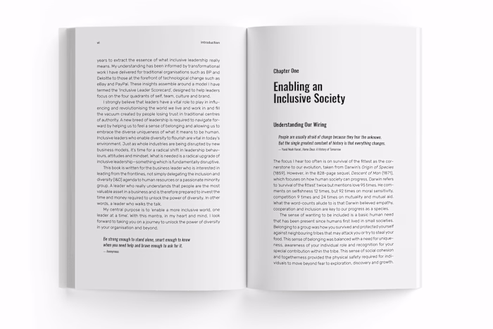 We focused on creating a seamless reading experience with cl...