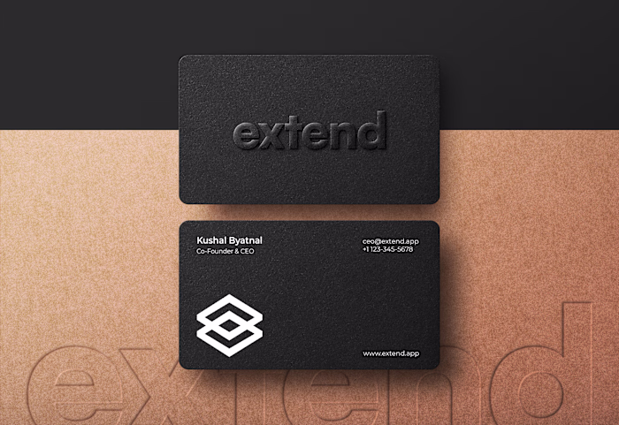 Brand Collateral Design for Extend