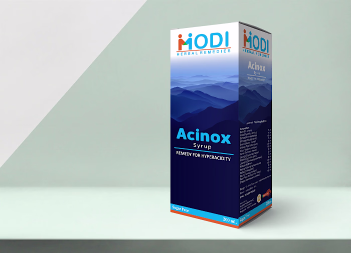 Packaging Design - Acinox Syrup: Soothing Relief :: Behance