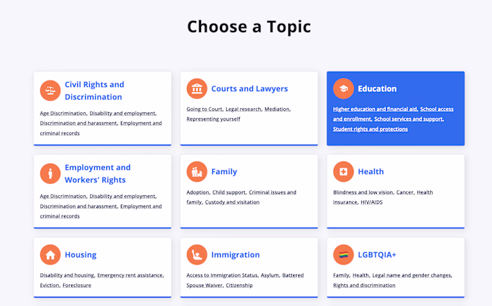 LawHelpNY.org (https://LawHelpNY.org) underwent a re-design