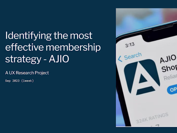 Identifying the most effective membership strategy for AJIO