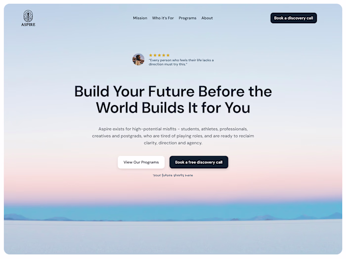 Aspire Website Design and Development