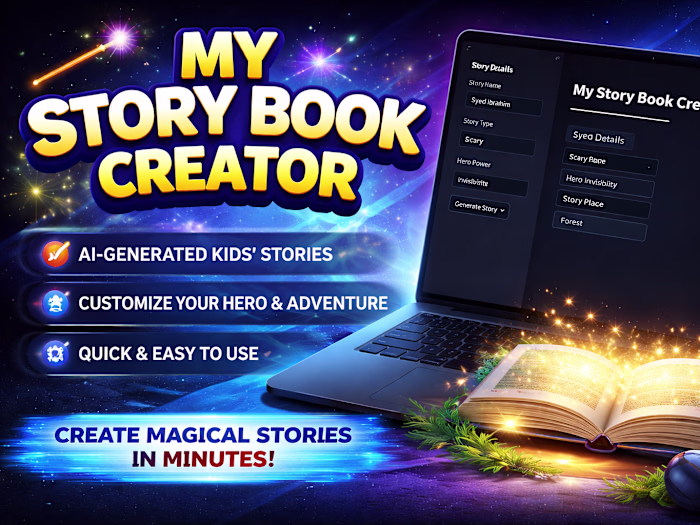 AI Story Book Creator 📖✨
A
