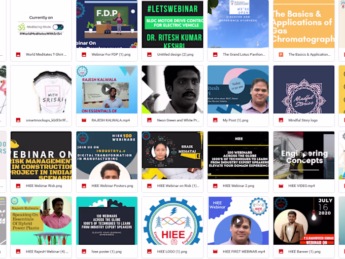 Social Media Design Work For Brands - Google Drive