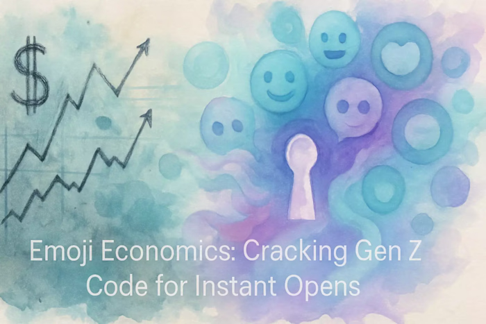 Emoji Economics: Cracking Gen Z’s Code for Instant Opens