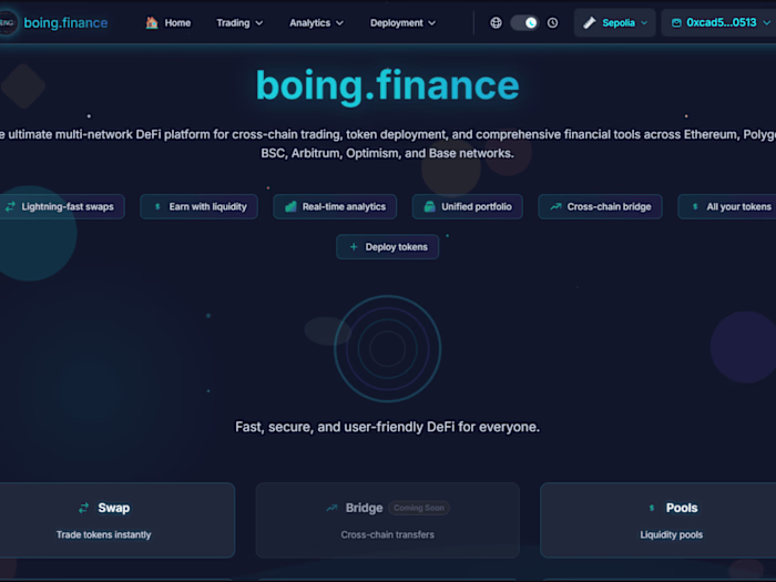 boing.finance (http://boing.finance) Taking DeFi to the next...