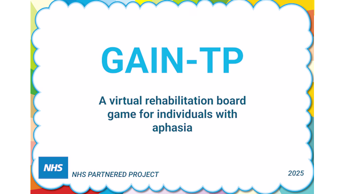 Virtual Rehabilitation board game for individuals with Aphasia
