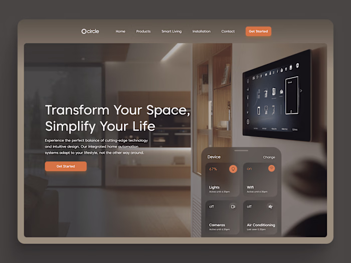 Home Automation Website
