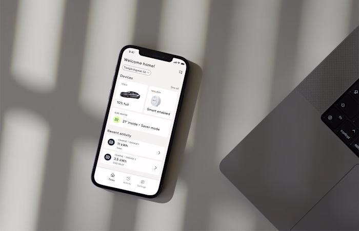 Efuel: UX & UI for Home Energy Control