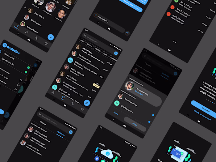 Contacts+ Android App unification