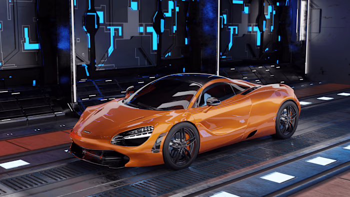 McLaren 720S - Visualization and Lighting