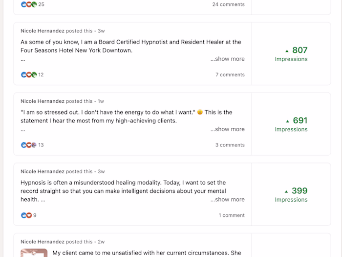 LinkedIn Copy | The Traveling Hypnotist 