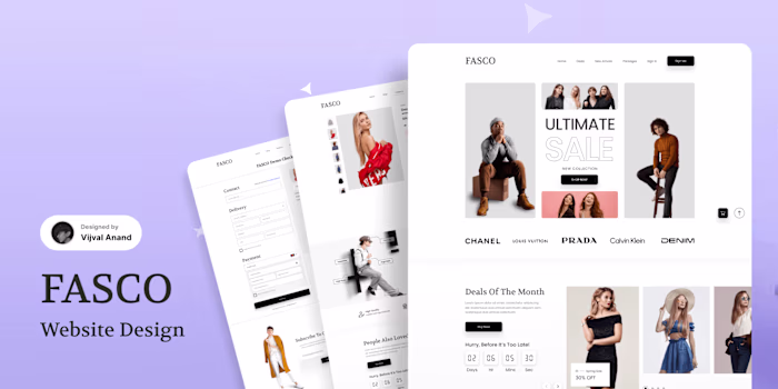 Fasco Web Design - Fashion eCommerce