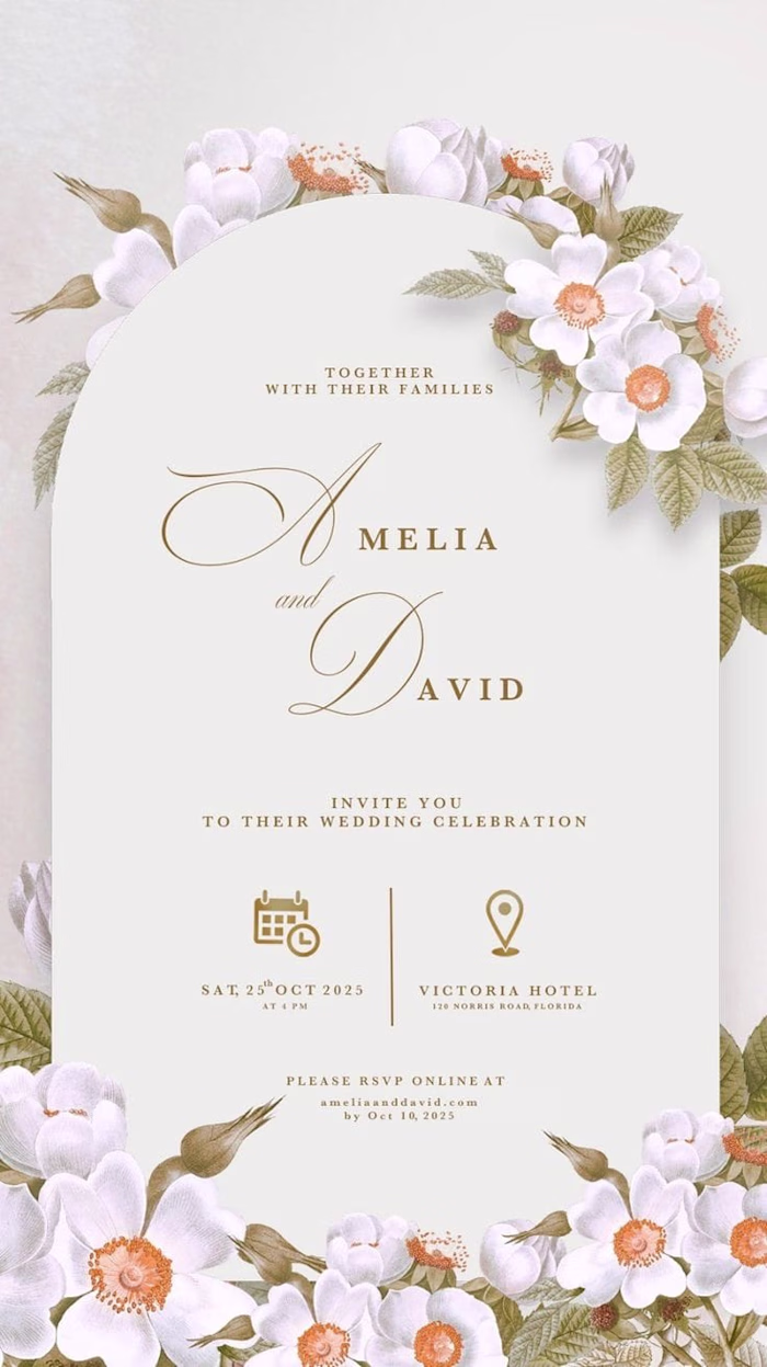Wedding Invitation Design 